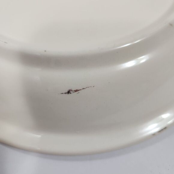 Colonial Courting  Cake Plate Set and Server The Cronin China Co Minerva OH - Picture 8 of 9